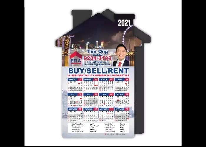 Calendar Fridge Magnet