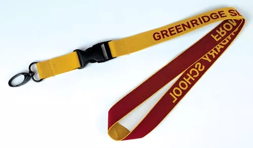 Woven lanyard